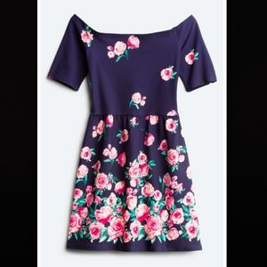 Nine Britton Off the Shoulder Knit Dress NWT